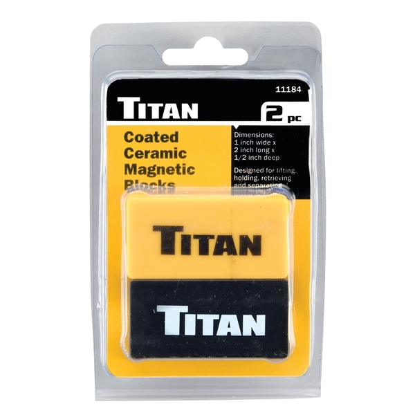 Titan Â® 2-Piece Coated Ceramic Mag Blocks 11184